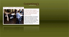 Desktop Screenshot of costantinous.co.uk