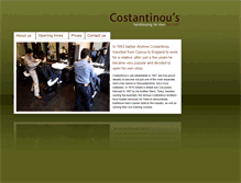 Tablet Screenshot of costantinous.co.uk